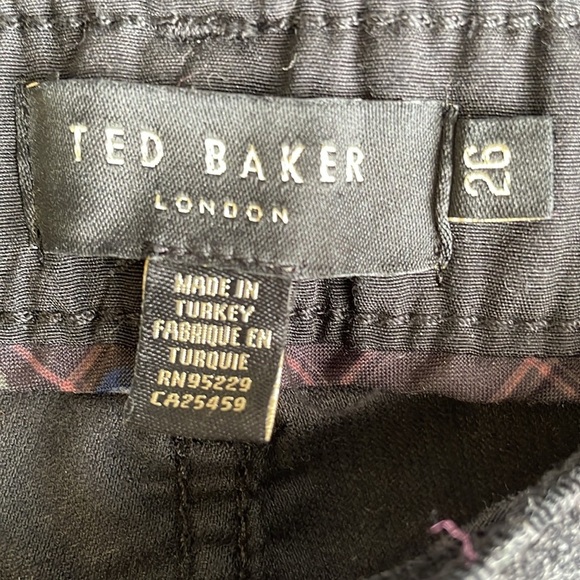 Ted Baker Black Zebra Printed Skinny Jean - Picture 6 of 7